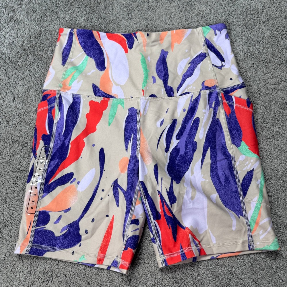 NEW DSG Women's 7" Ultra High Rise Bike Shorts Multi